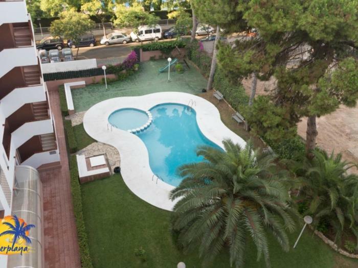 살루 Sunflat Holidays Llum Swimming Pool 아파트 외부 사진